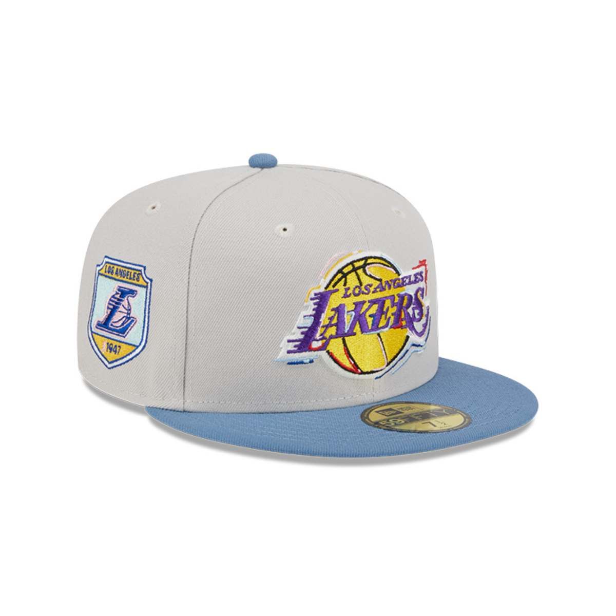 NEW ERA - Gorra 59Fifty Los Angeles Lakers Color Brush Beige