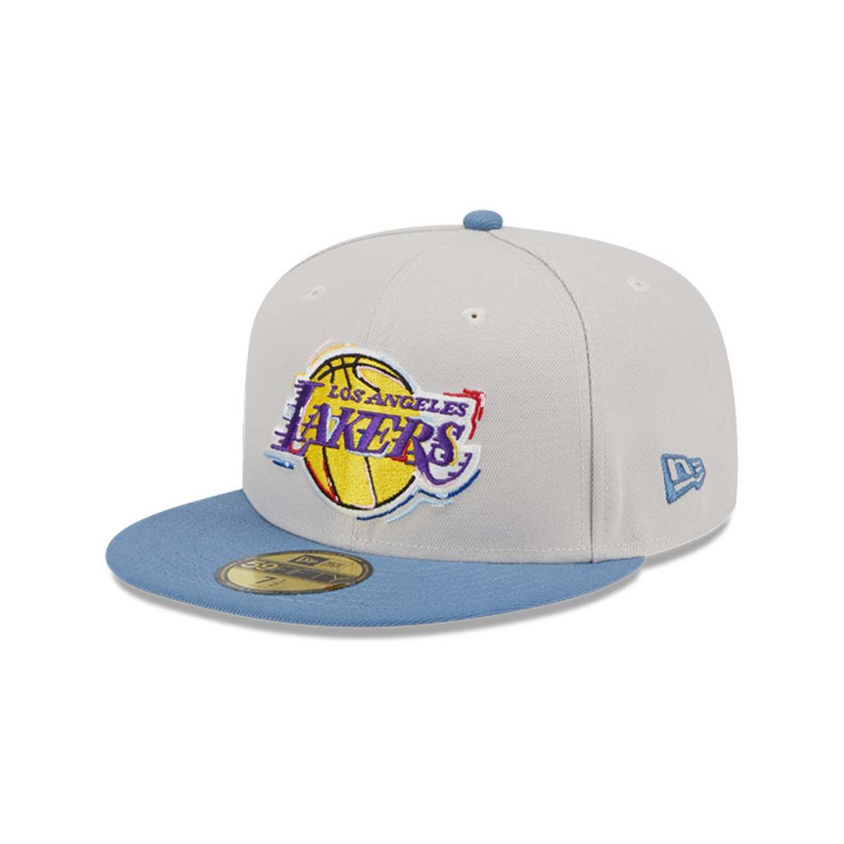NEW ERA - Gorra 59Fifty Los Angeles Lakers Color Brush Beige