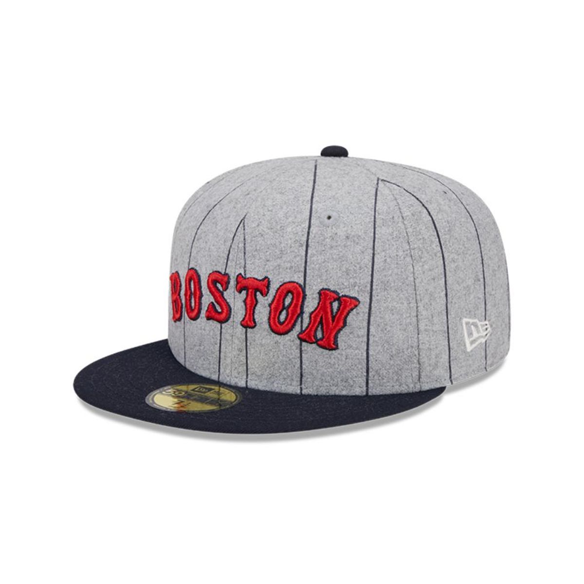 NEW ERA - Gorra 59Fifty Boston Red Sox Heather Pinstripe Grey MLB