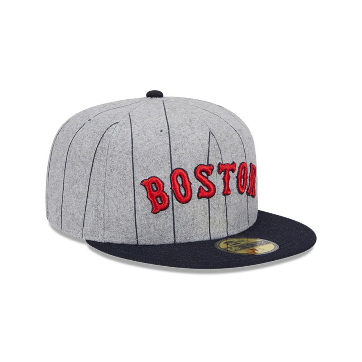 NEW ERA - Gorra 59Fifty Boston Red Sox Heather Pinstripe Grey MLB