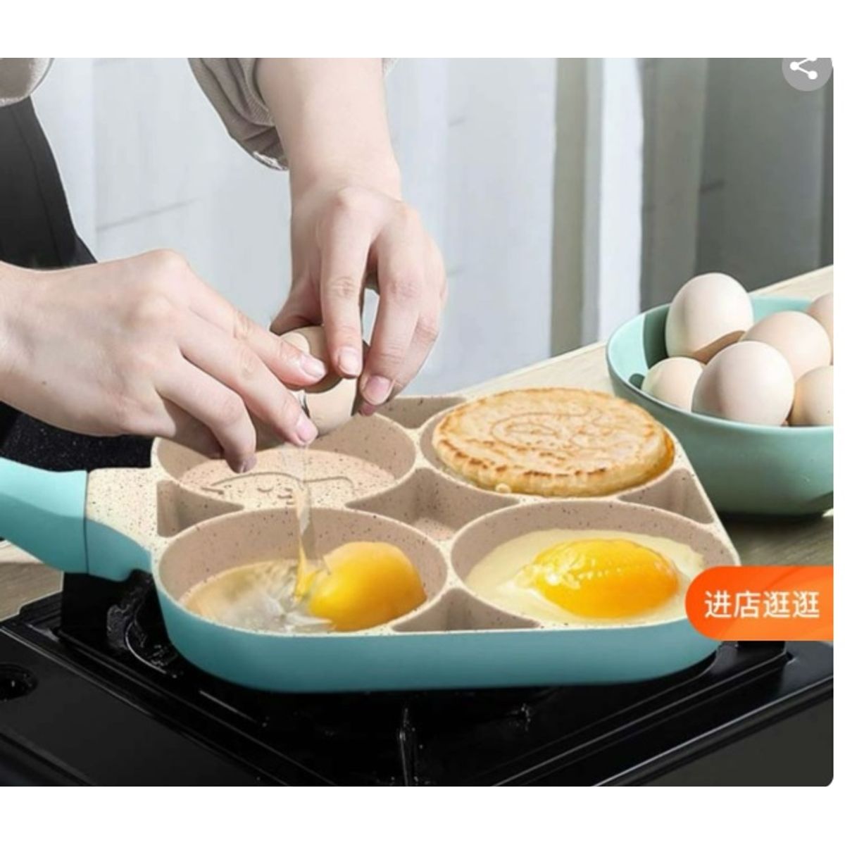 GENERICO - MINI SARTEN CON DISEÑO ANIMALITOS