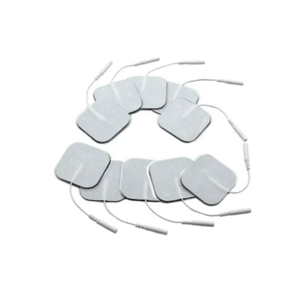 GENERICO - Almohadillas de electrodos de enchufe de Pin Hembra maquina terapia