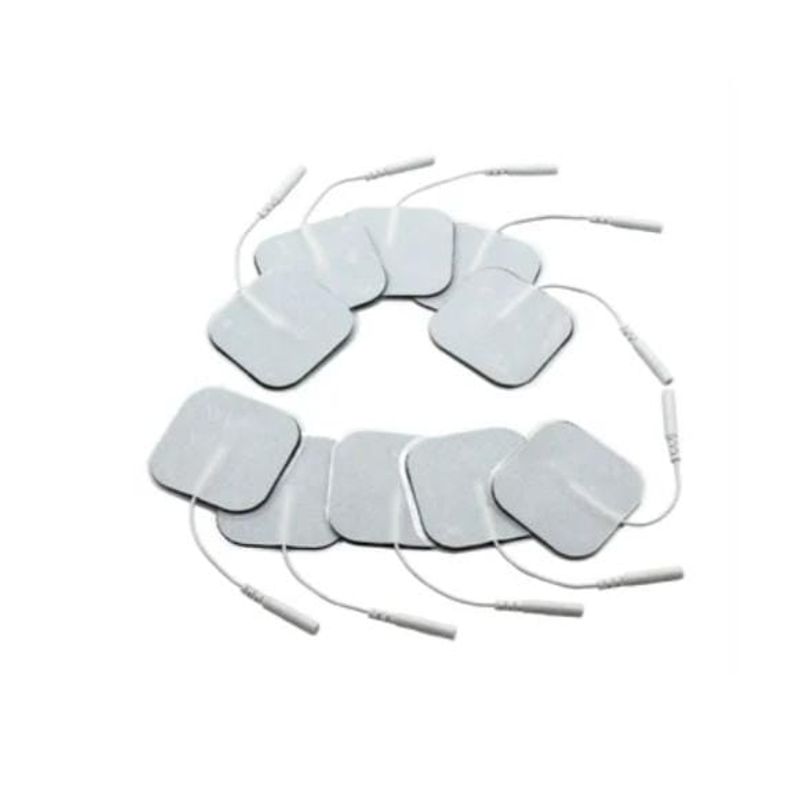 GENERICO - Almohadillas de electrodos de enchufe de Pin Hembra maquina terapia