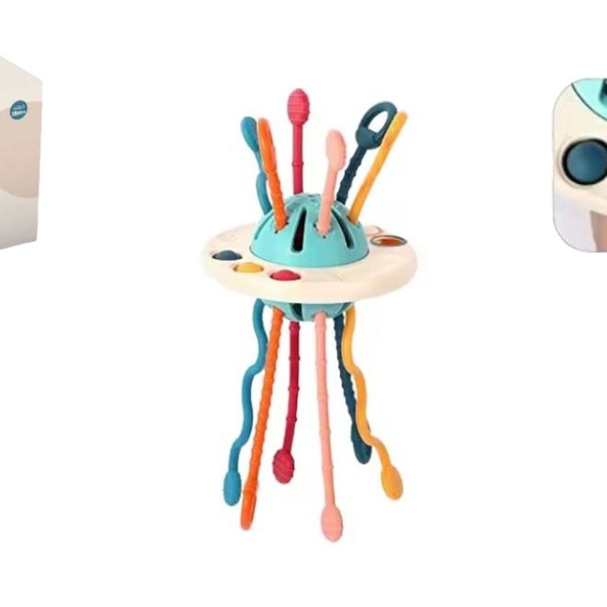 GENERICO - JUGUETE SENSORIAL CON CUERDA PARA BEBÉS