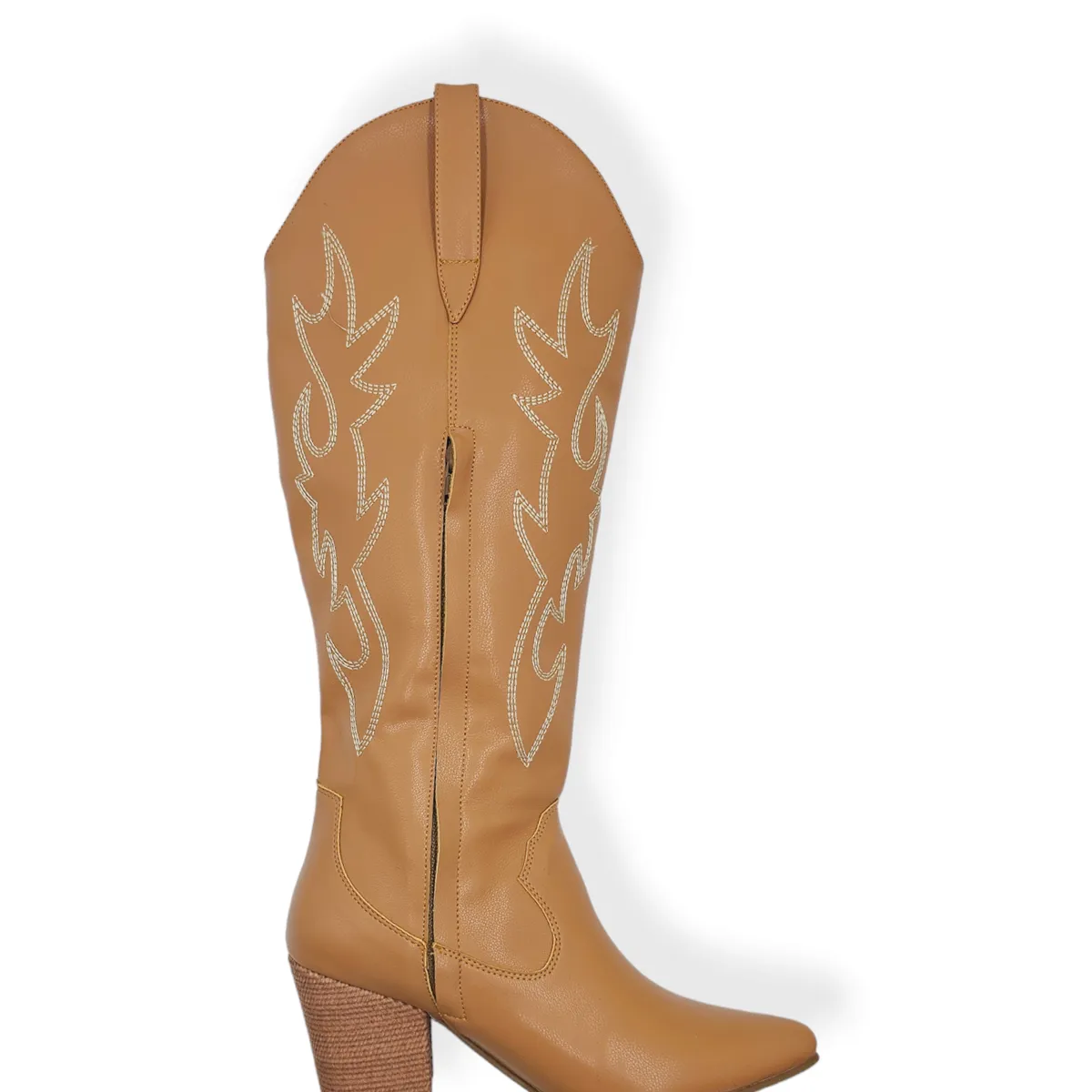 LB LIBBY CALZADOS Y ACCESORIOS - BOTAS TEXANAS PARA MUJER COLOR CAMEL