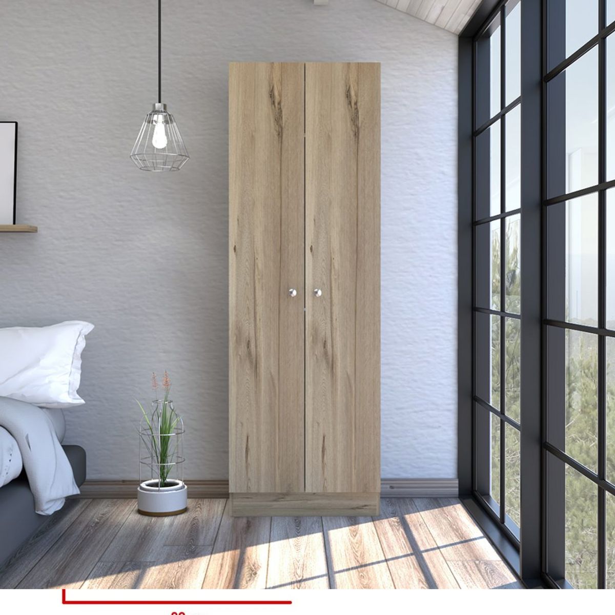 NACION MUEBLES - ROPERO ISABELLA COLOR DUNA NM