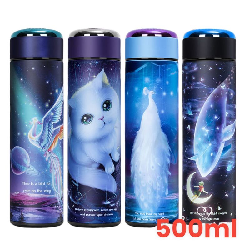 OEM - Termo de Acero Inoxidable 500ml Para Bebes y Niños