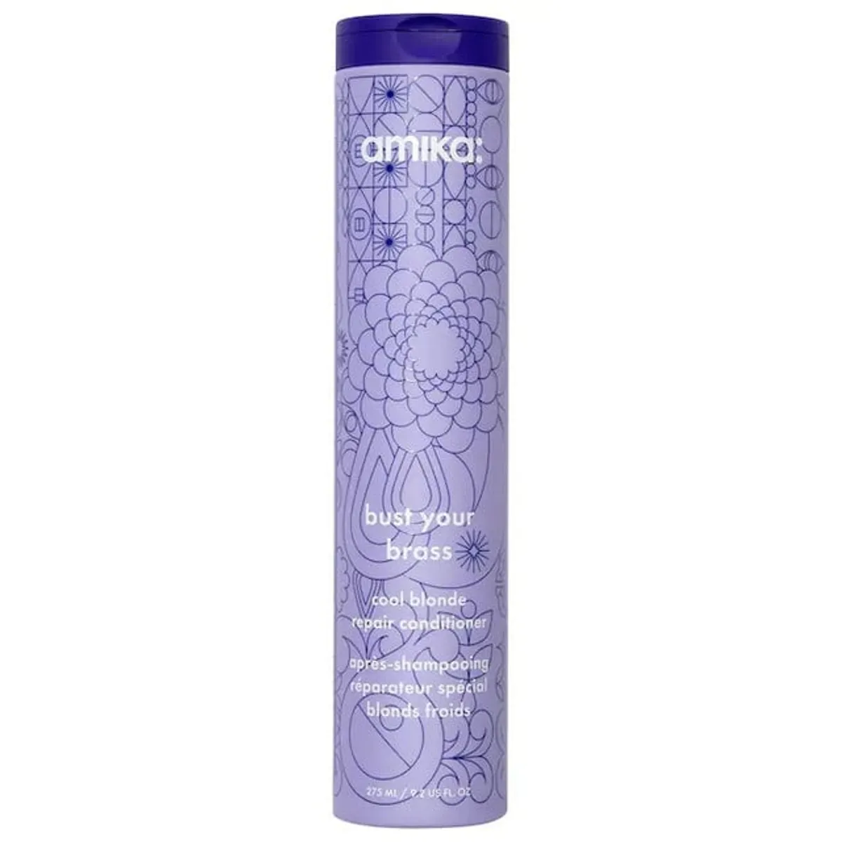 AMIKA - Acondicionador Morado Bust Your Brass 275ml Amika