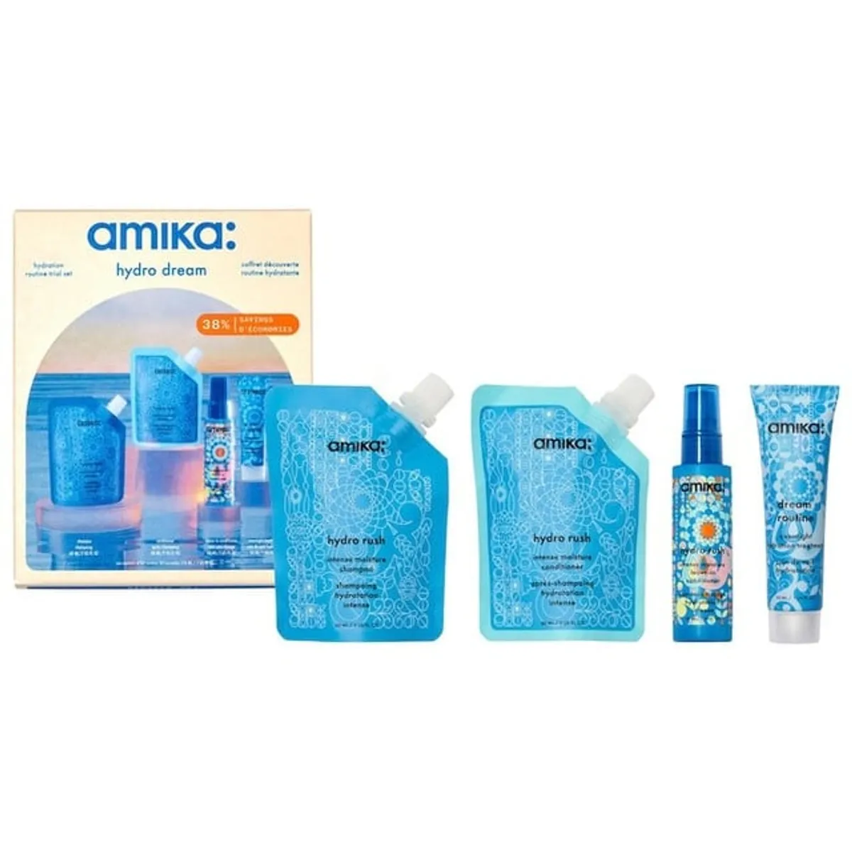 AMIKA - Pack Mini Hydro Rush 4pc Amika
