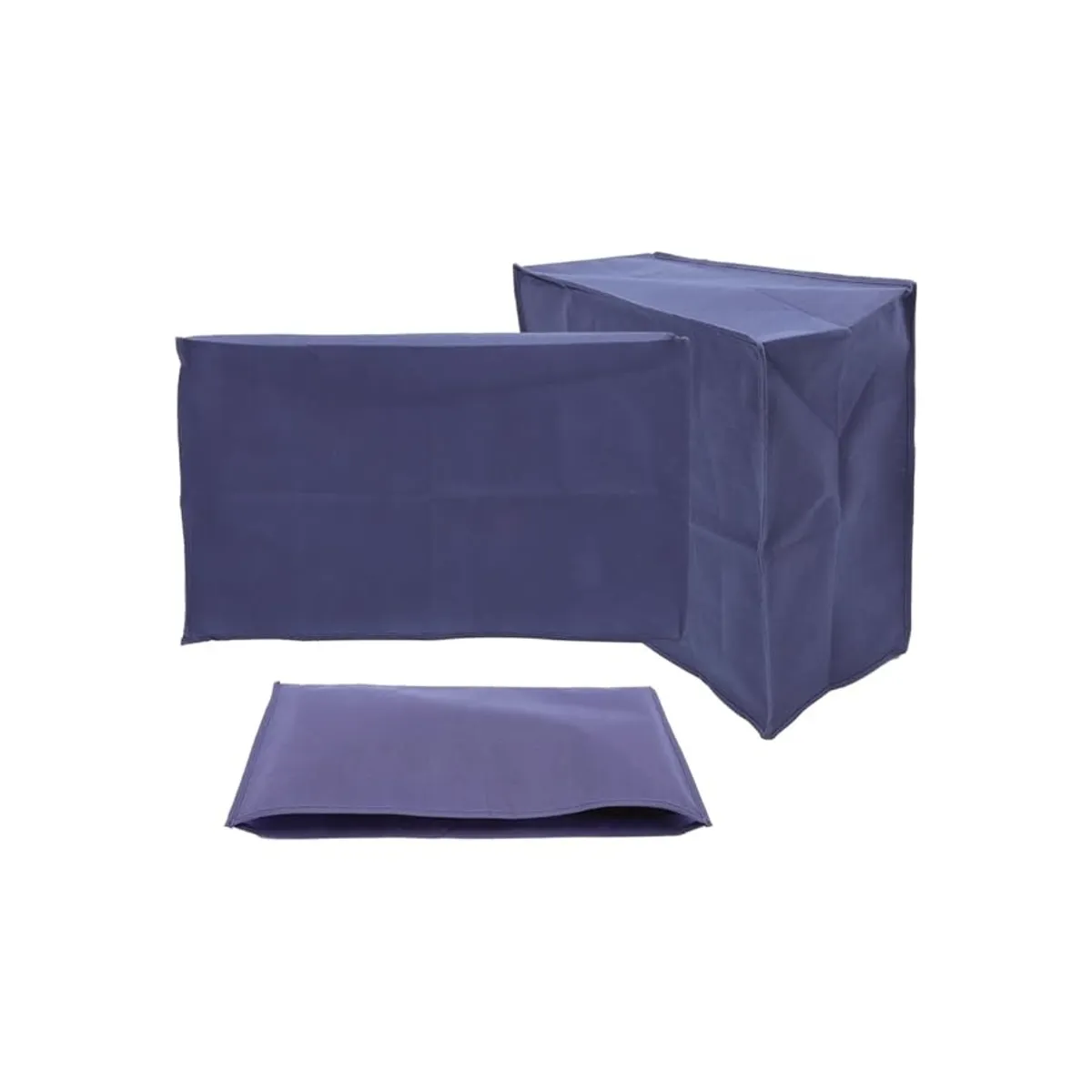 GENERICO - Juego de fundas para PC textil color negro