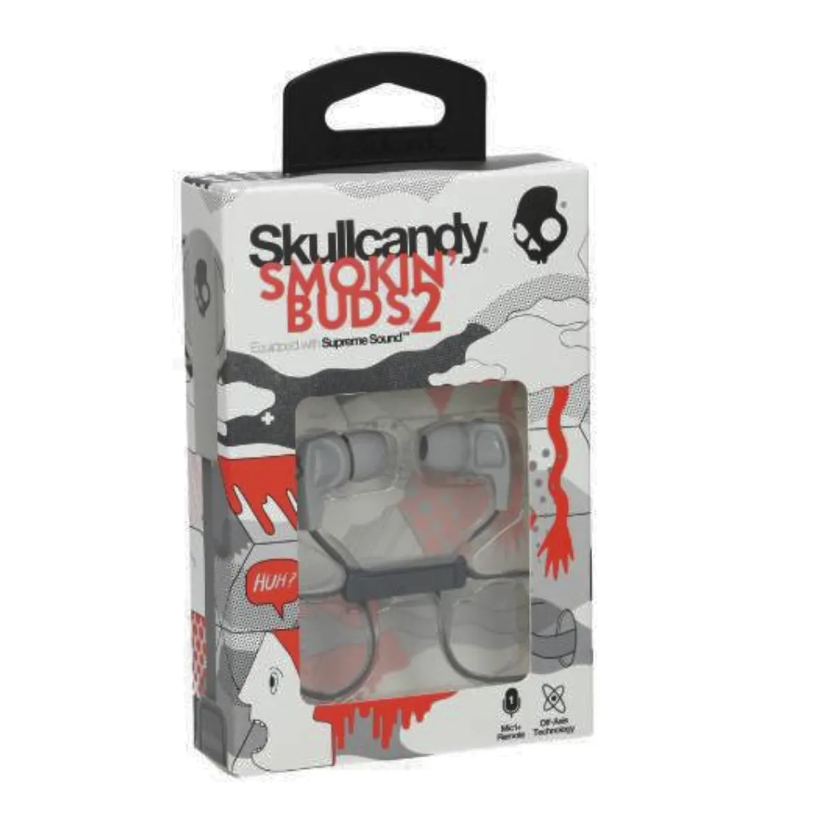 SKULLCANDY - Skullcandy Smokin Buds 2 Audífono Alámbrico Sound Pure Bass - Gris