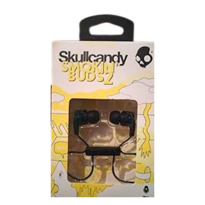 SKULLCANDY - Skullcandy Smokin Buds 2 Audífono Alámbrico Sound Pure Bass - Negro