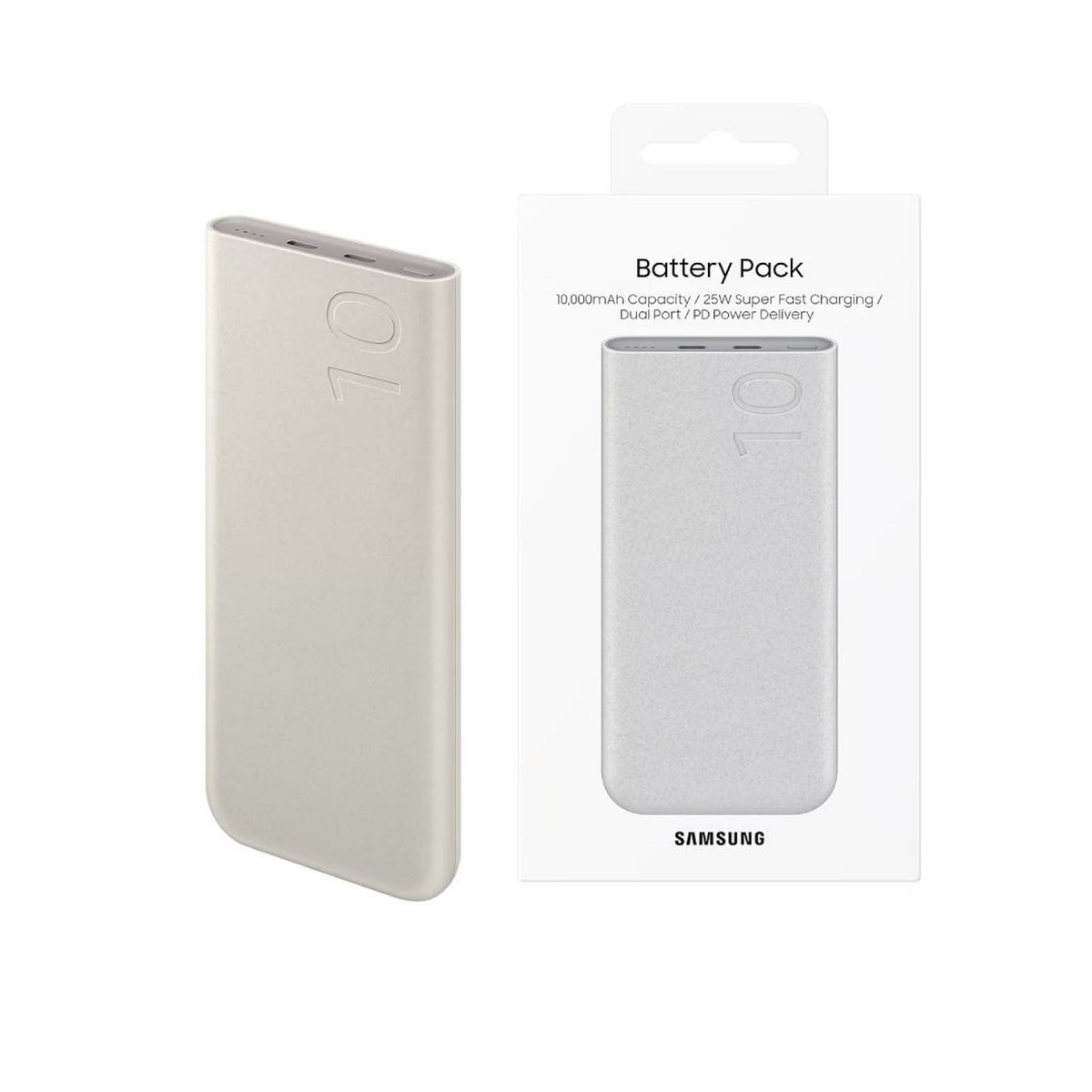 SAMSUNG - Samsung - PowerBank 10000mAh Battery Pack 25W EB-P3400