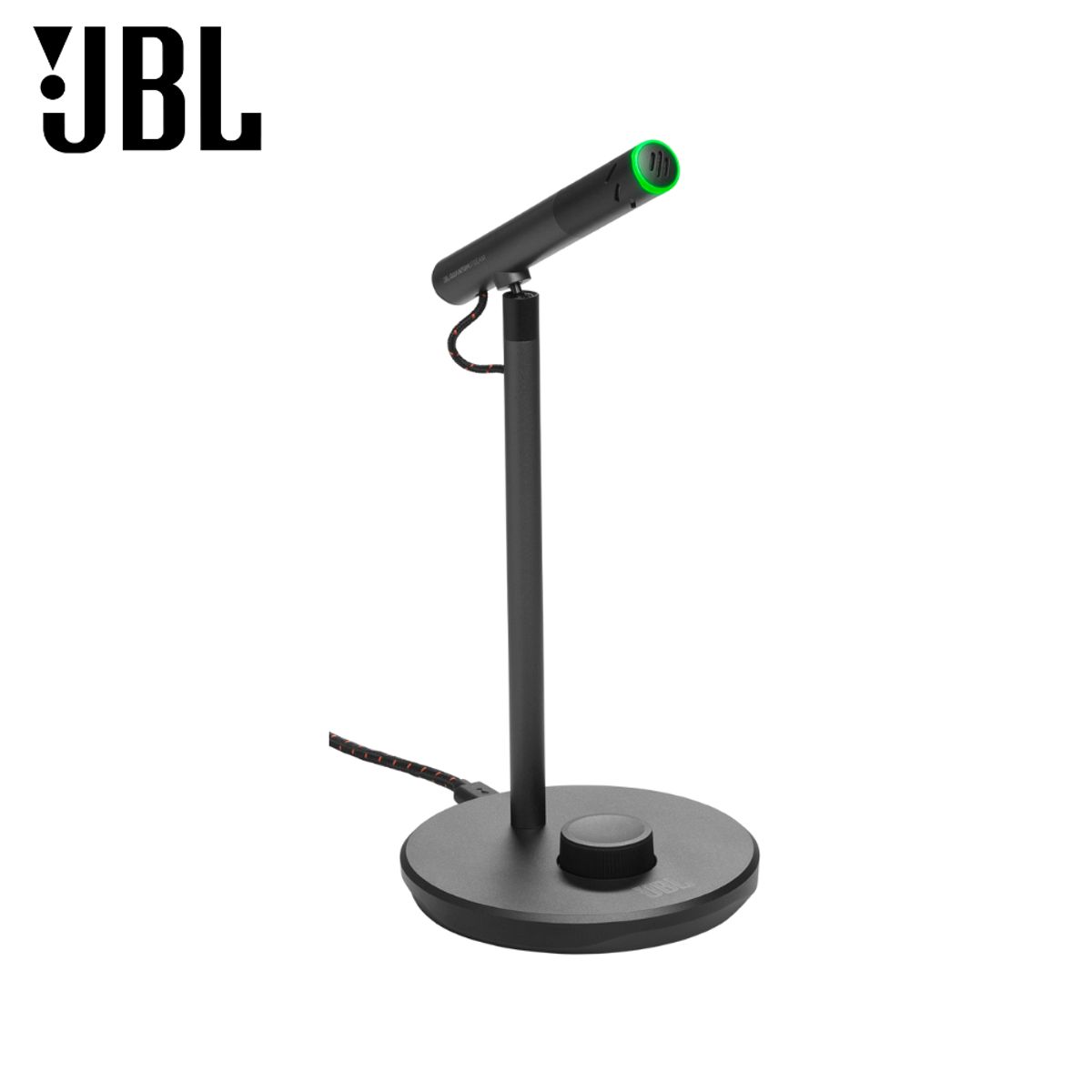 JBL - Micrófono Condensador JBL Quantum Stream Talk Negro USB-C Luces LED