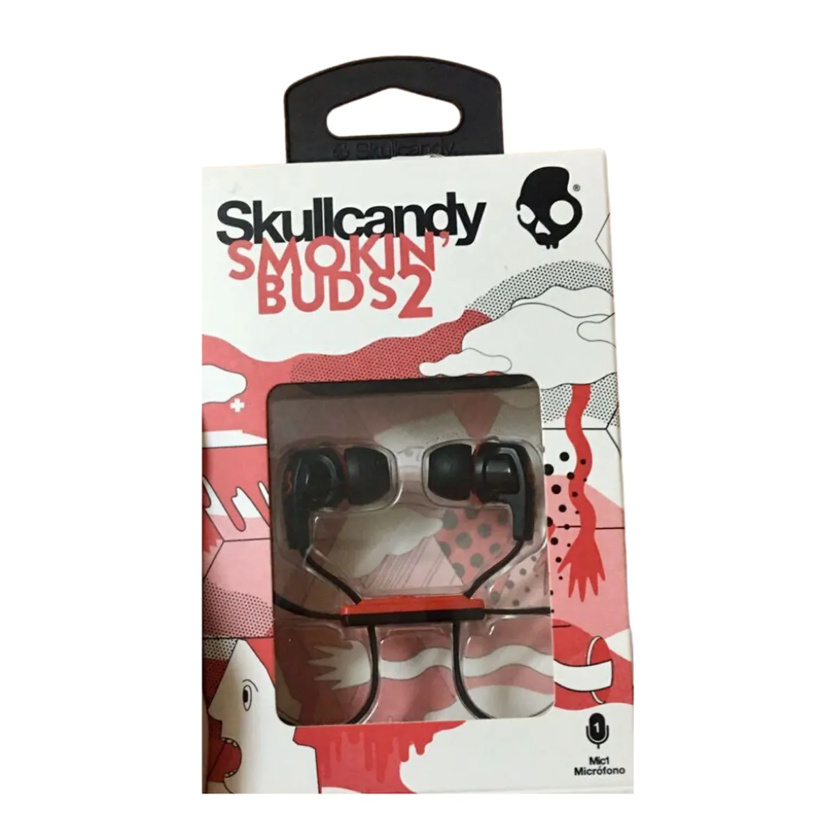 SKULLCANDY - Skullcandy Smokin Buds 2 Audífono Alámbrico Sound Pure Bass - BKRED