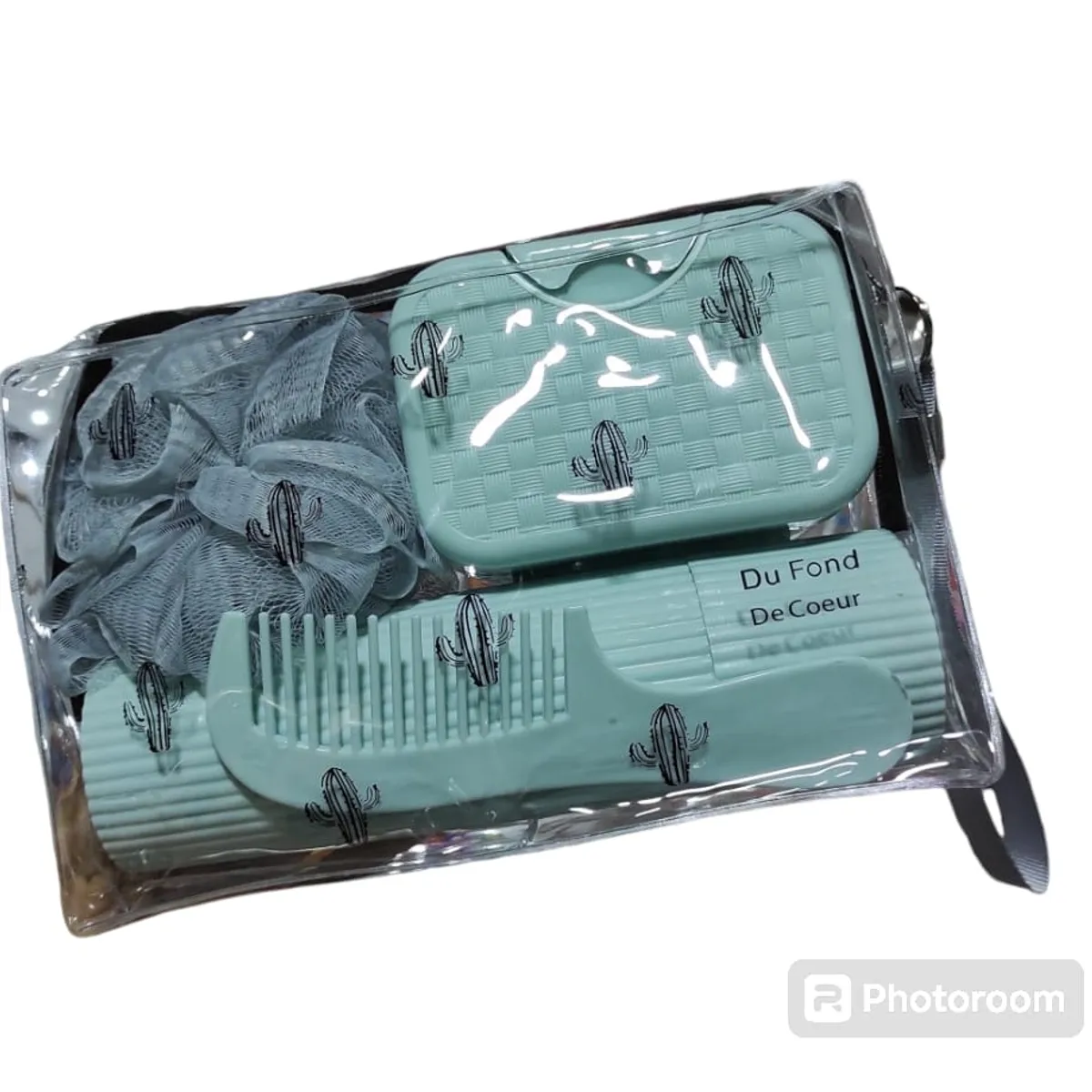 GENERICO - Bolsa de Aseo Personal Kit Viajero x 4pcs