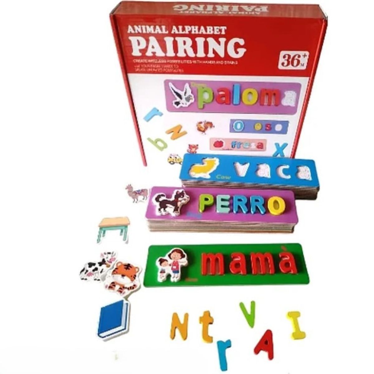 IMPORTADO MC - PAIRING - deletreo montesori para niños