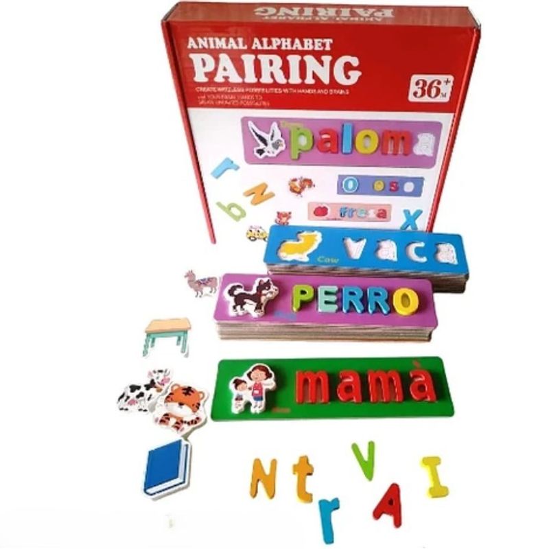 IMPORTADO MC - PAIRING - deletreo montesori para niños