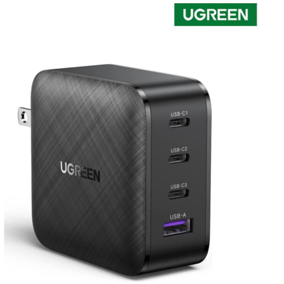 UGREEN - UGREEN CARGADOR 65W 4-PORT PD GAN FAST CHARGER