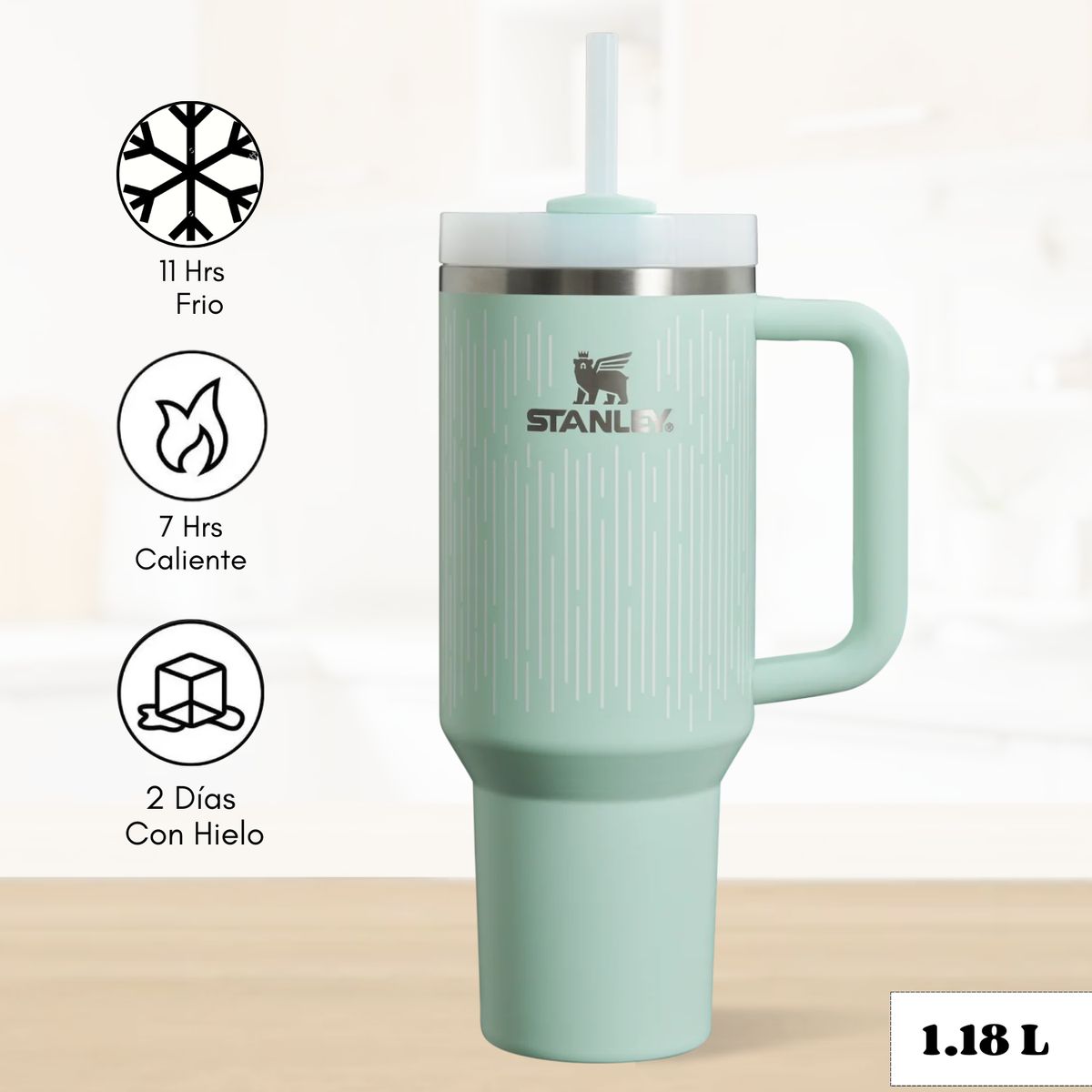 STANLEY - Quencher H20 Adventure Mint Rain Stanley 1.18 L