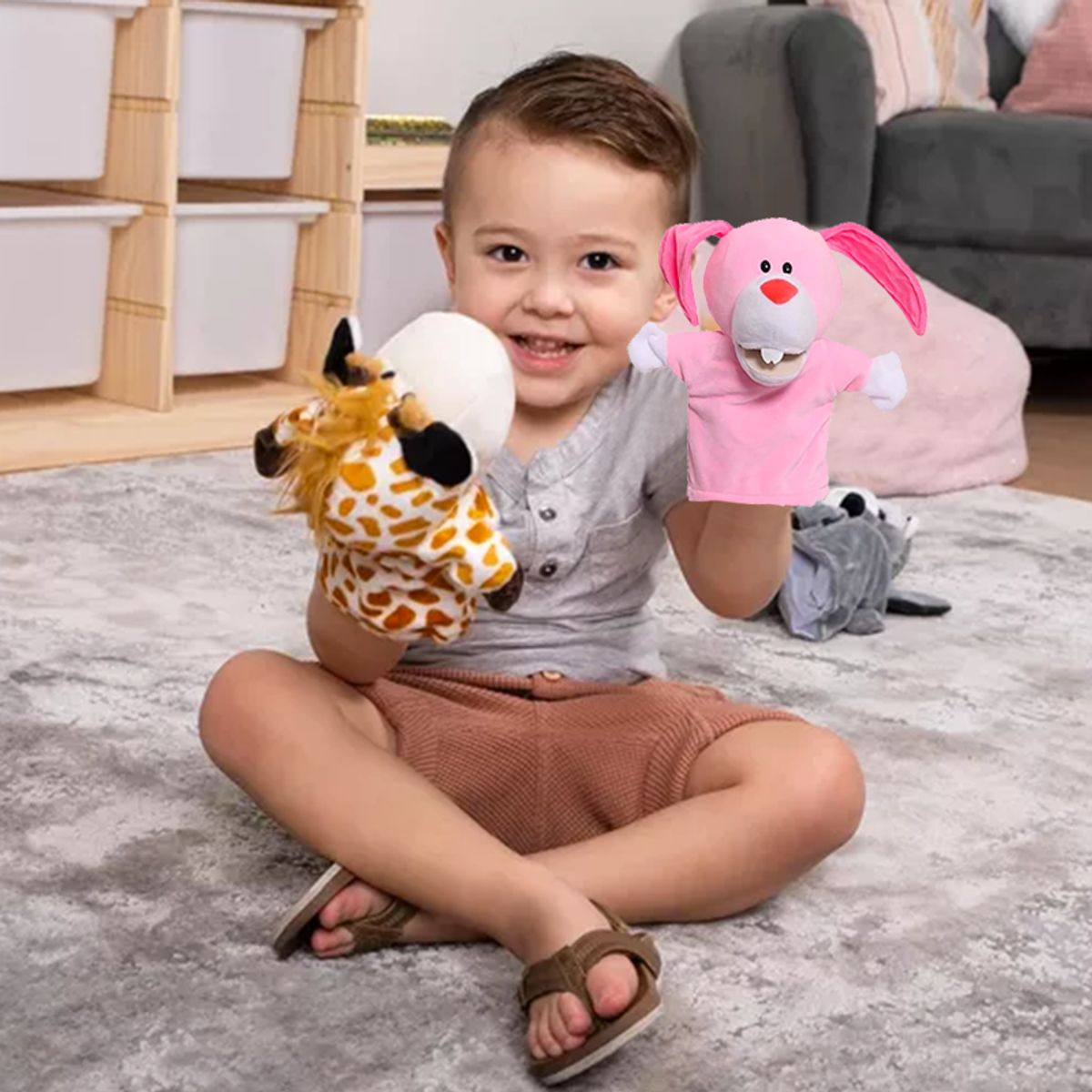 GENERICO - Titere Marioneta de Mano Conejito