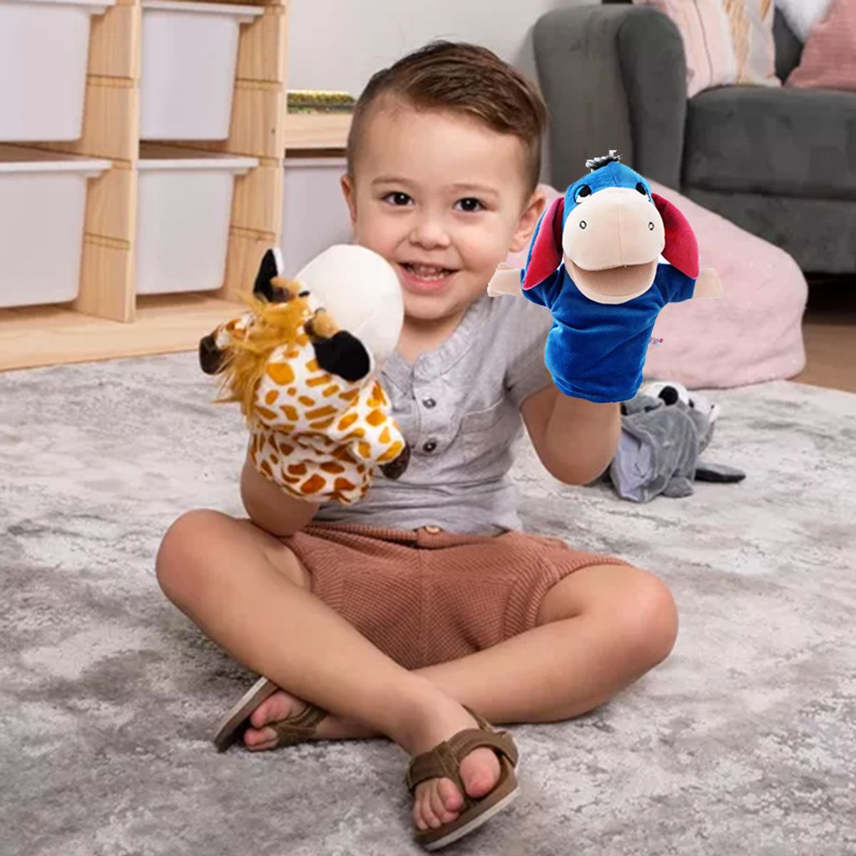 GENERICO - Titere Marioneta de Mano Burrito