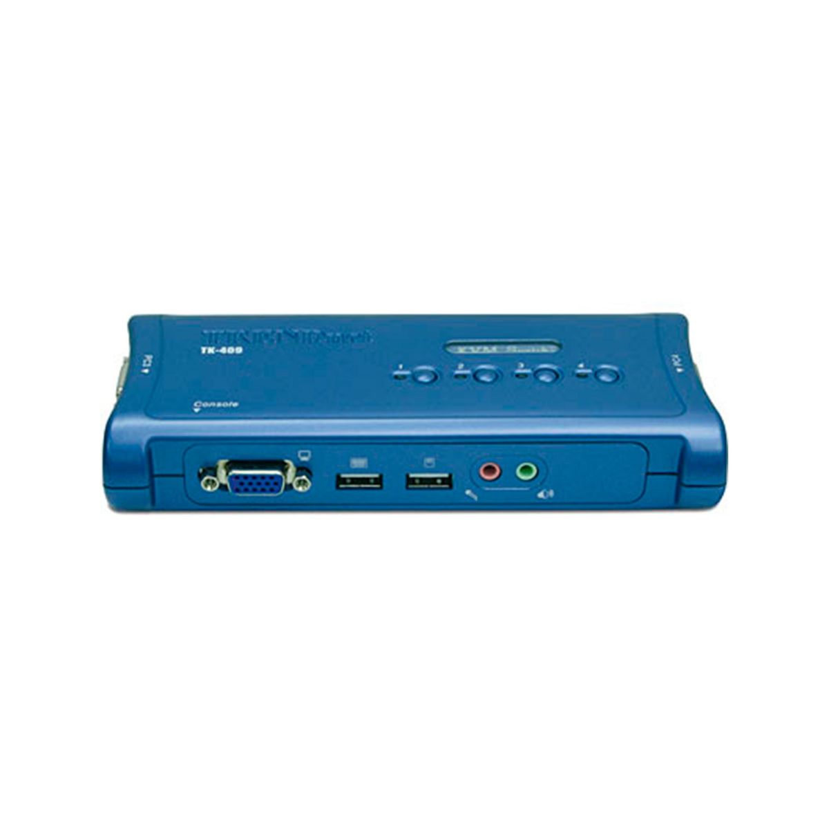 TRENDNET - SWITCH KVM TRENDNET DE ESCRITORIO 4 PUERTOS VGA/USB/AUDIO P/N: TK-409K