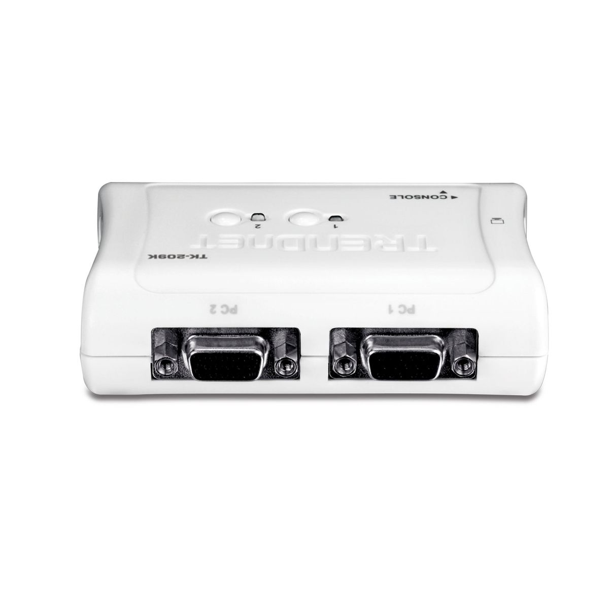 TRENDNET - SWITCH KVM TRENDNET DE ESCRITORIO 2 PUERTOS VGA/USB/AUDIO P/N: TK-209K