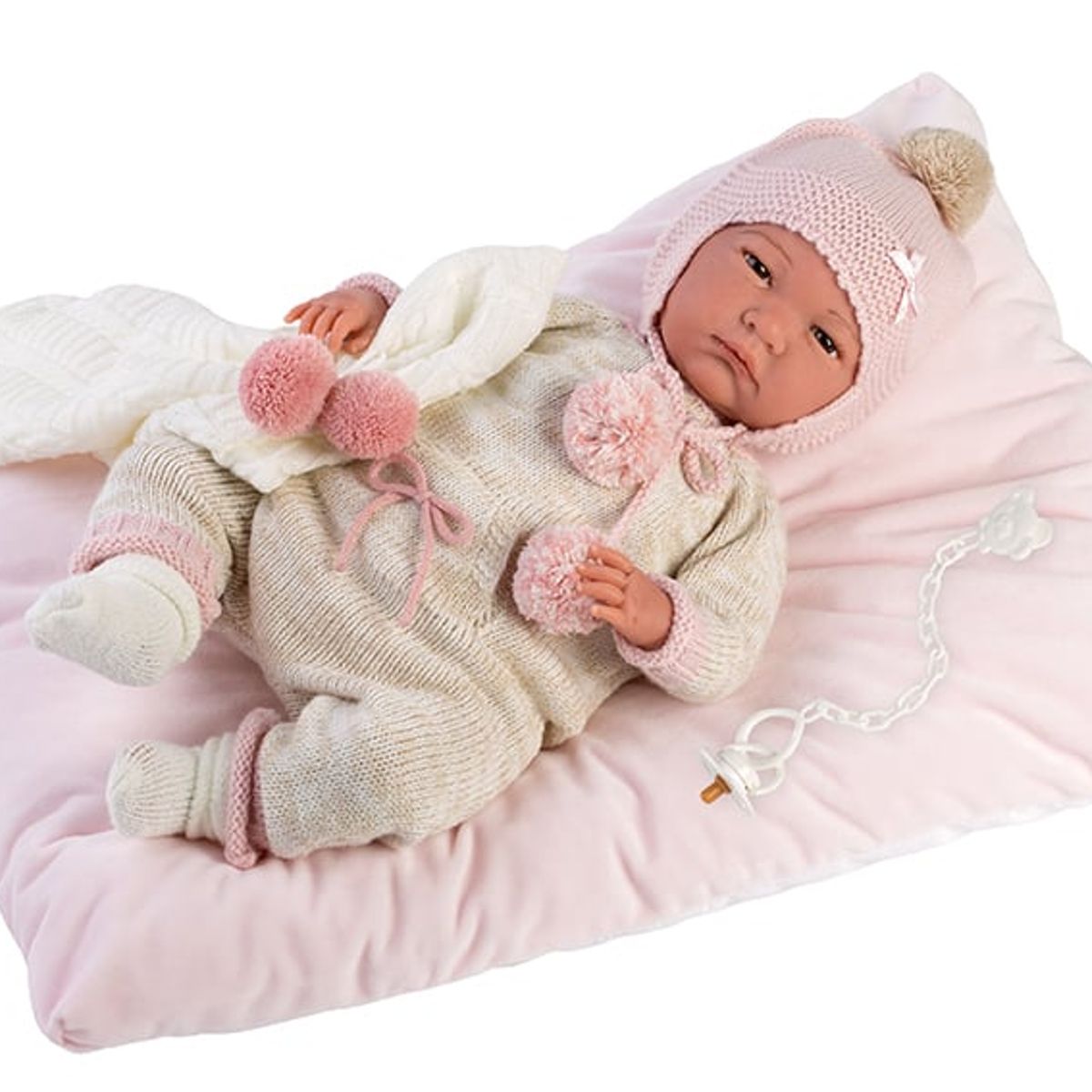 LLORENS - Muñeca Llorens Bebé Sofia Con Cojín Rosa