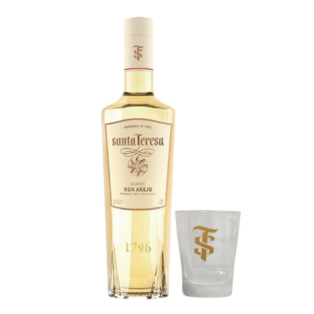 SANTA TERESA - Ron SANTA TERESA Claro Botella 750ml