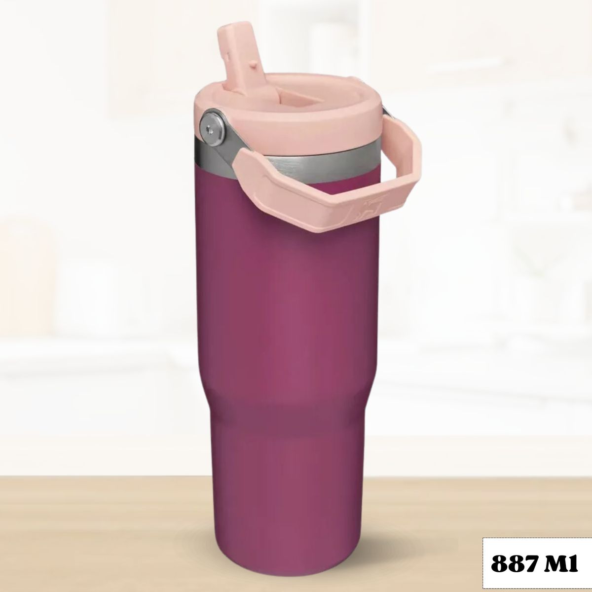 STANLEY - Flip Straw Tumbler Raspberry Stanley 887 Ml