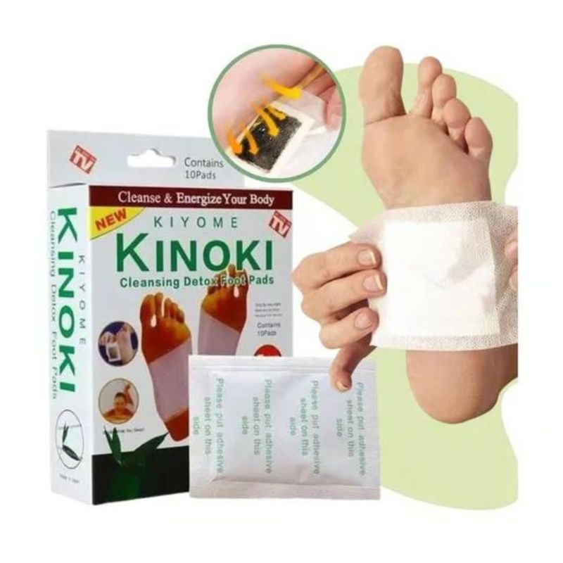 OEM - Parches Detox para Pies KinoKi 10 Unidades