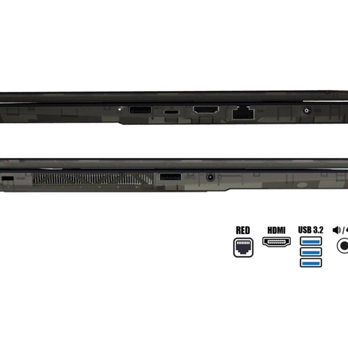 MSI - Laptop Gamer MSI Cyborg A12VF 144Hz I7 12650H16GB 512GBSSD RTX4060 8GB