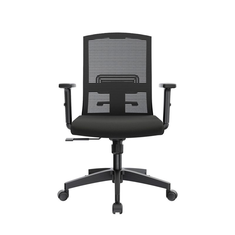 OFIDEAS - Silla de Oficina Ergonomica Monk Negro Gerente Ofideas