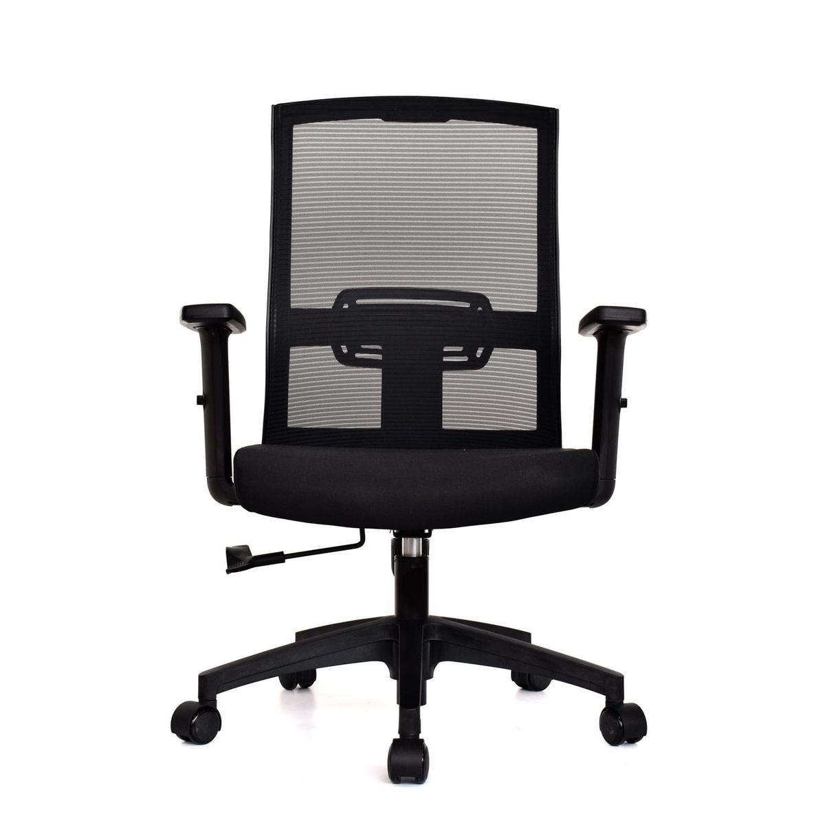 OFIDEAS - Silla de Oficina Ergonomica Monk Negro Gerente Ofideas