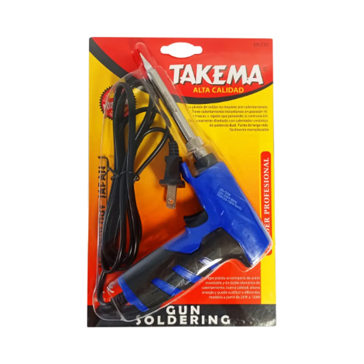 TAKEMA - Cautin Tipo Pistola 25W130W ZD-723N TAKEMA