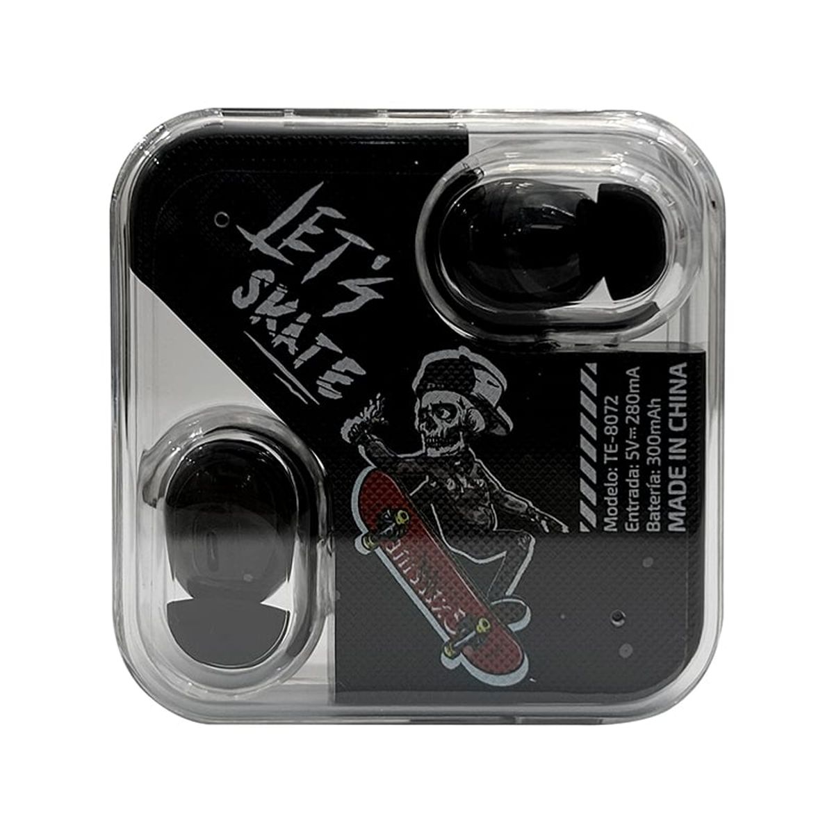 TEROS - Audífonos Inalámbricos Teros Tws Negro - TE-8072