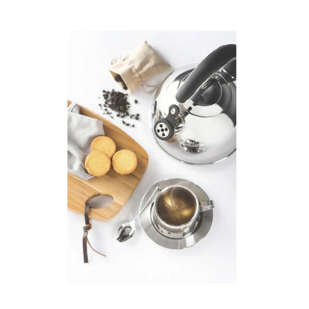 TRAMONTINA - TETERA TRAMONTINA ACERO. INOX CAP. 3.35 L.