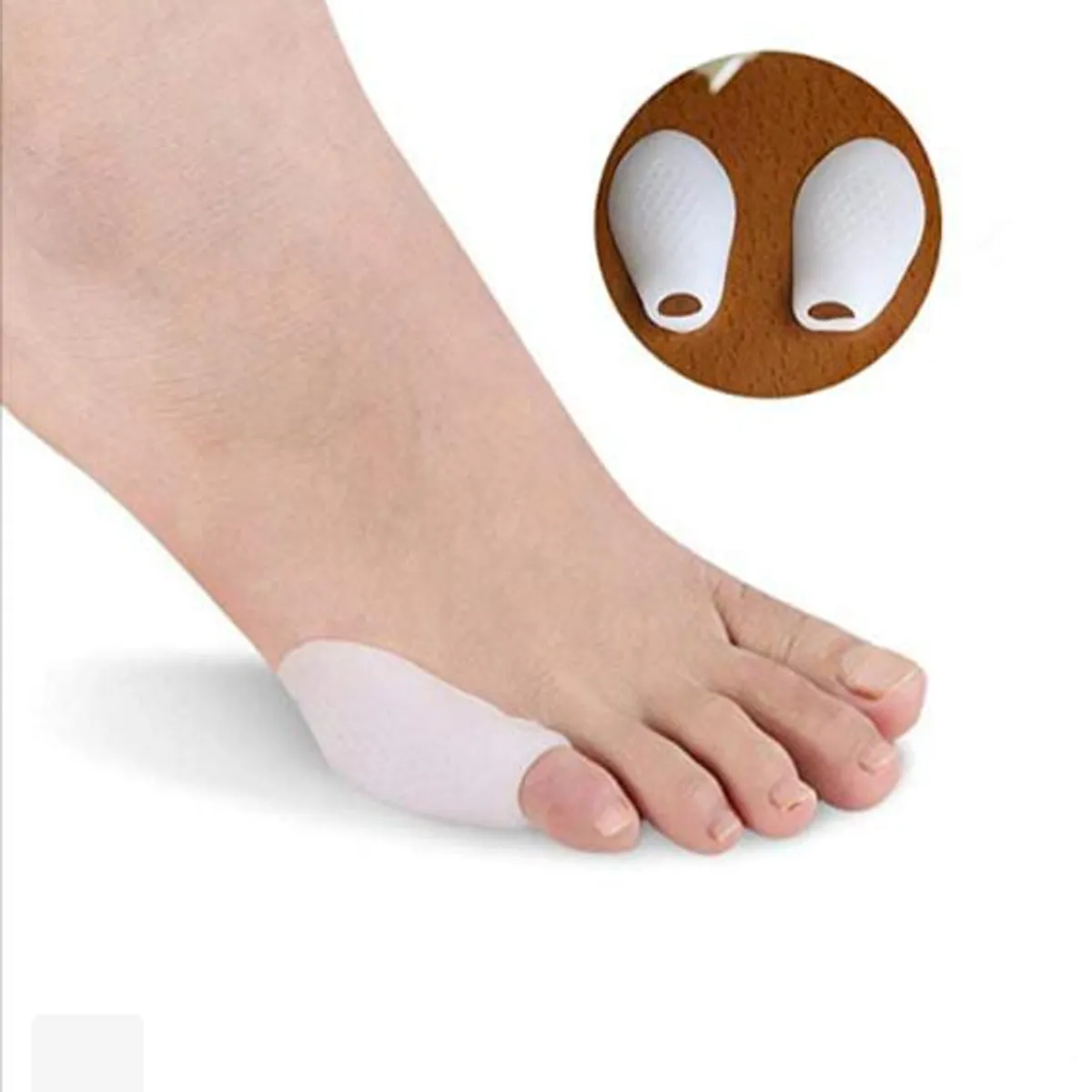 GENERICO - Separador de dedos para el cuidado de los pies productos ortopédicos de silicona