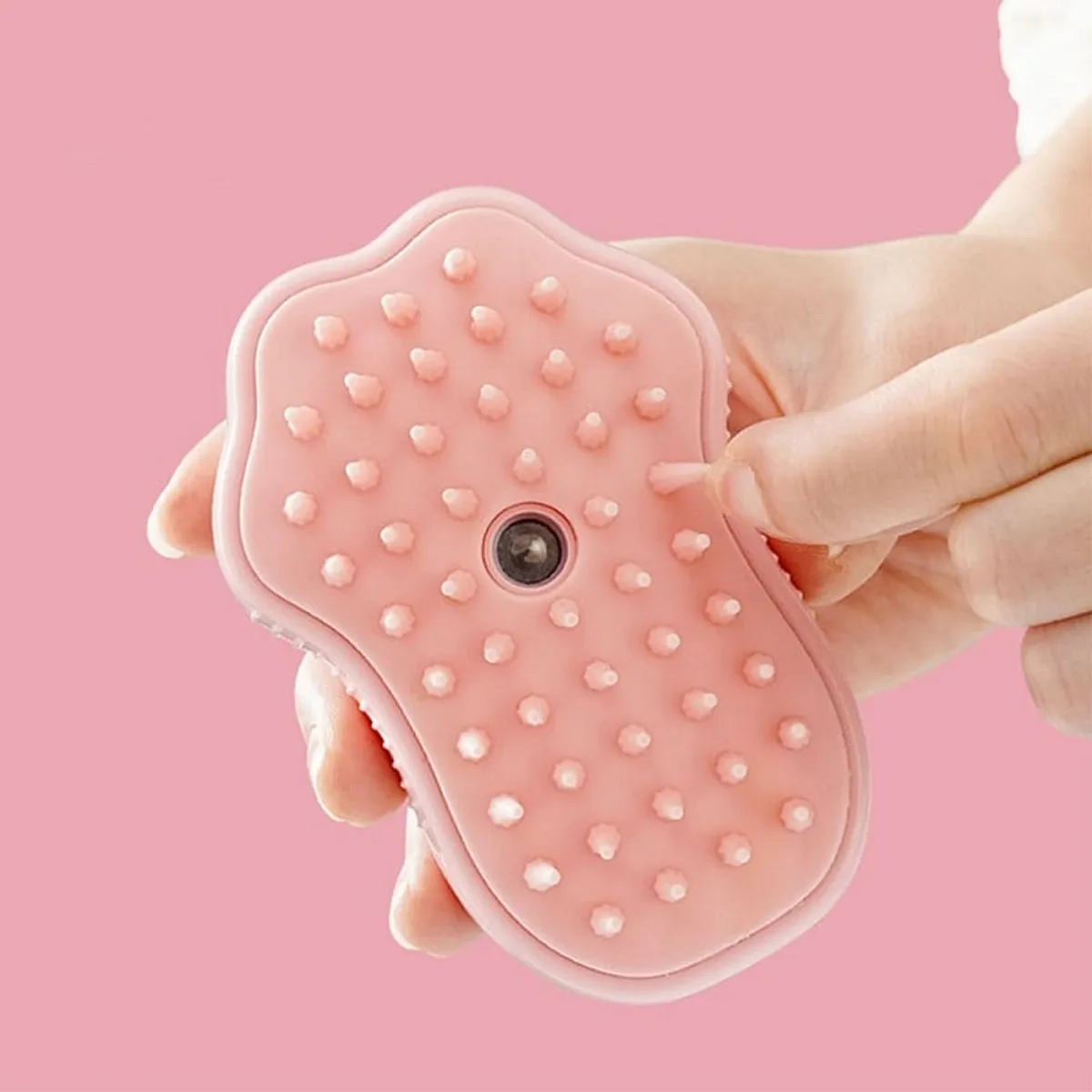 GENERICO - PEINE PARA MASCOTAS A VAPOR CON USB IMPORTADO - ROSADO