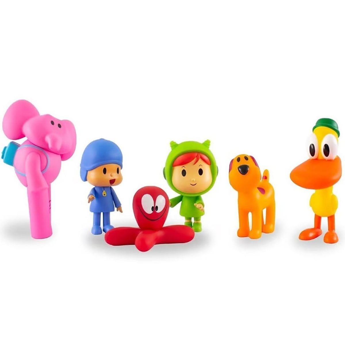 POCOYO - Set de Figuras Articulables Pocoyo y sus Amigos 6pcs
