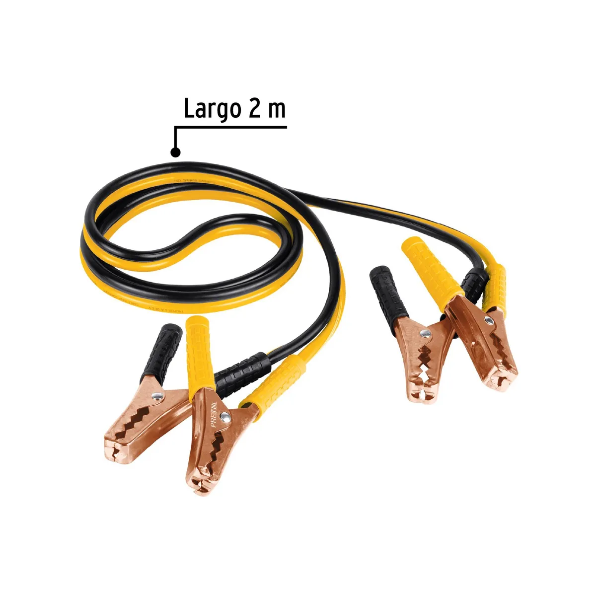 PRETUL - Cables pasa Corriente 2 metros 125A 10 AWG Pretul