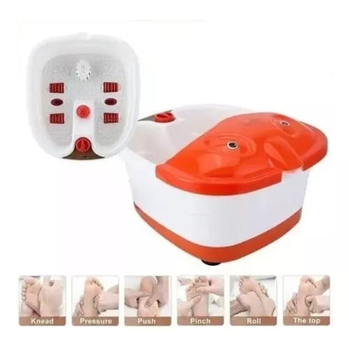 GENERICO - Spa Masajeador Profesional Pies Pedicure Burbujas Infrarrojo