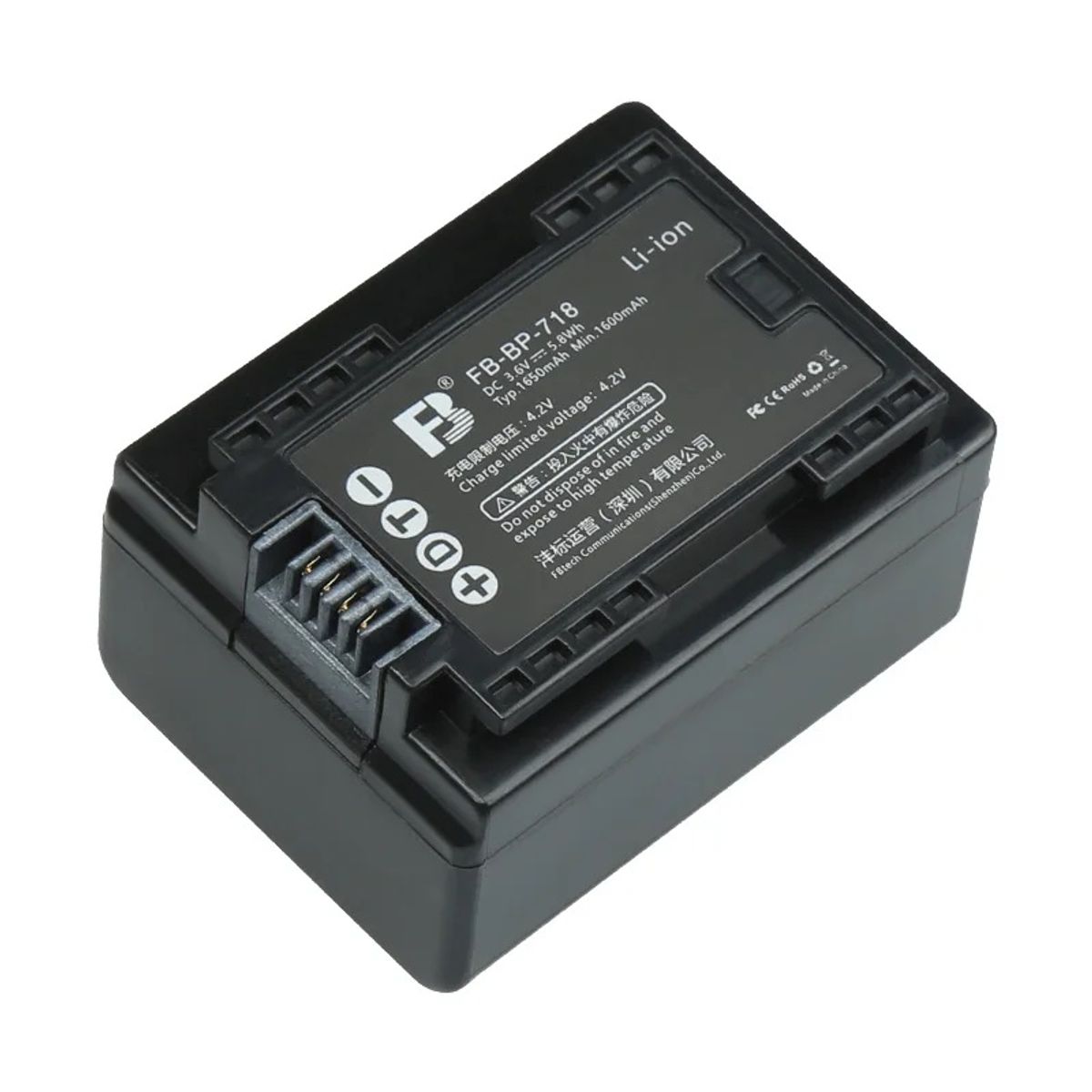 GENERICO - Batería BP-718 filmadora 1650mAh FB