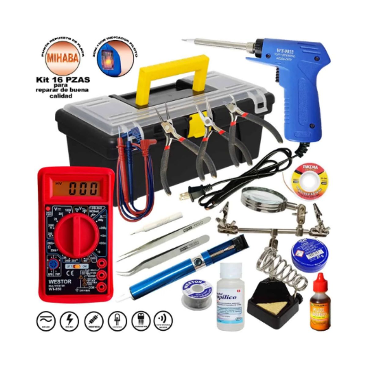 WESTOR - Kit para soldar WESTOR-KIT-14