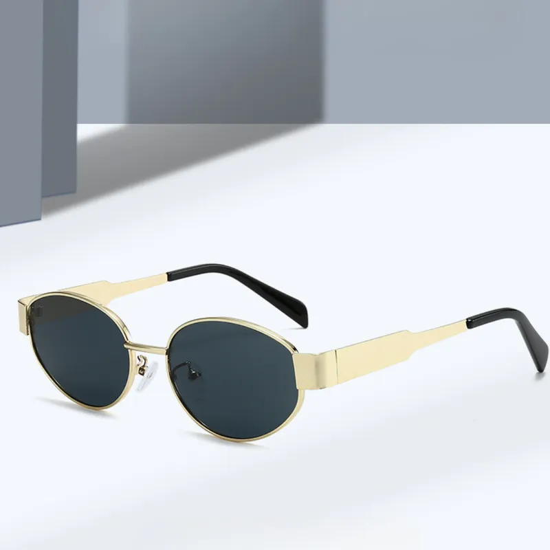 KAST PE - Gafas Lentes de Sol Runway Negro y Dorado Incluye estuche