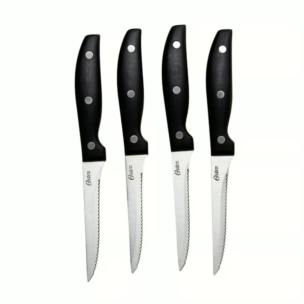 OSTER - Set de Cuchillos Steak Knife 4 Piezas Acero