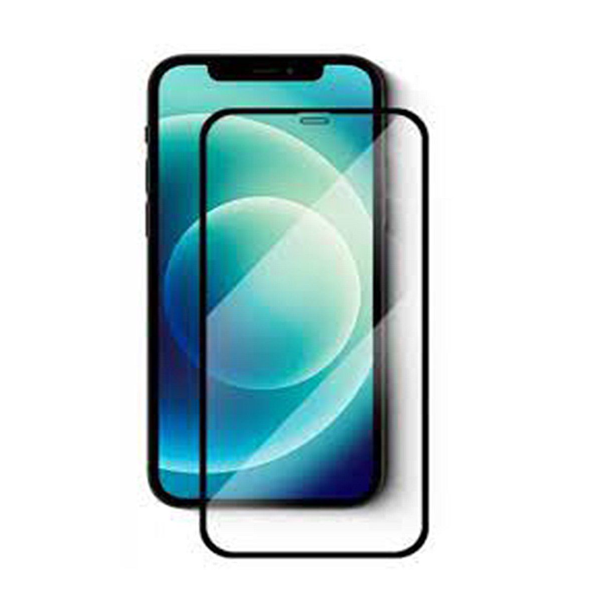 GENERICO - CASE SPACE C/PROTECTOR + VIDRIO TEMPLADO 9D PARA IPHONE 15 PLUS