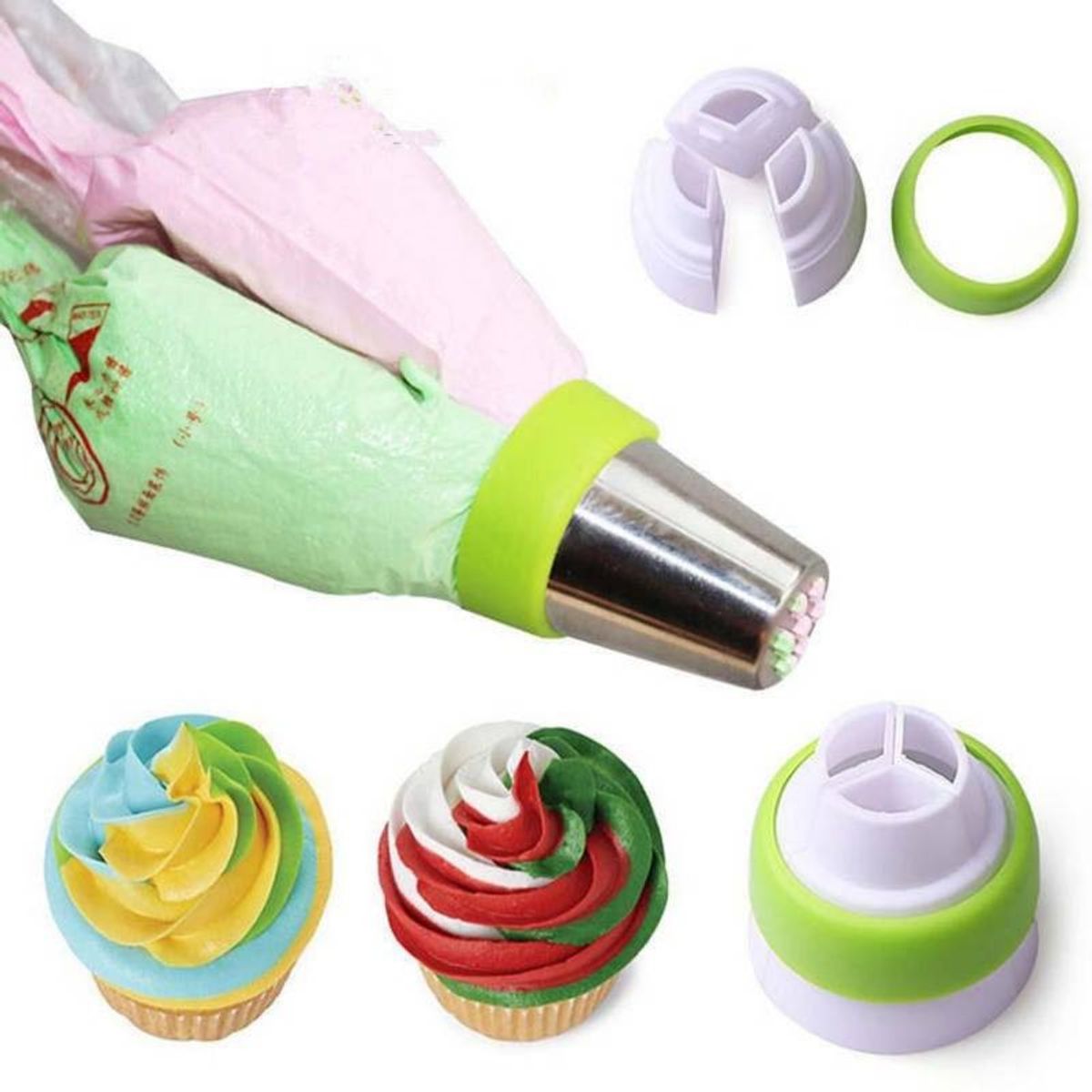 GENERICO - boquillas para repostería set de 12pcs