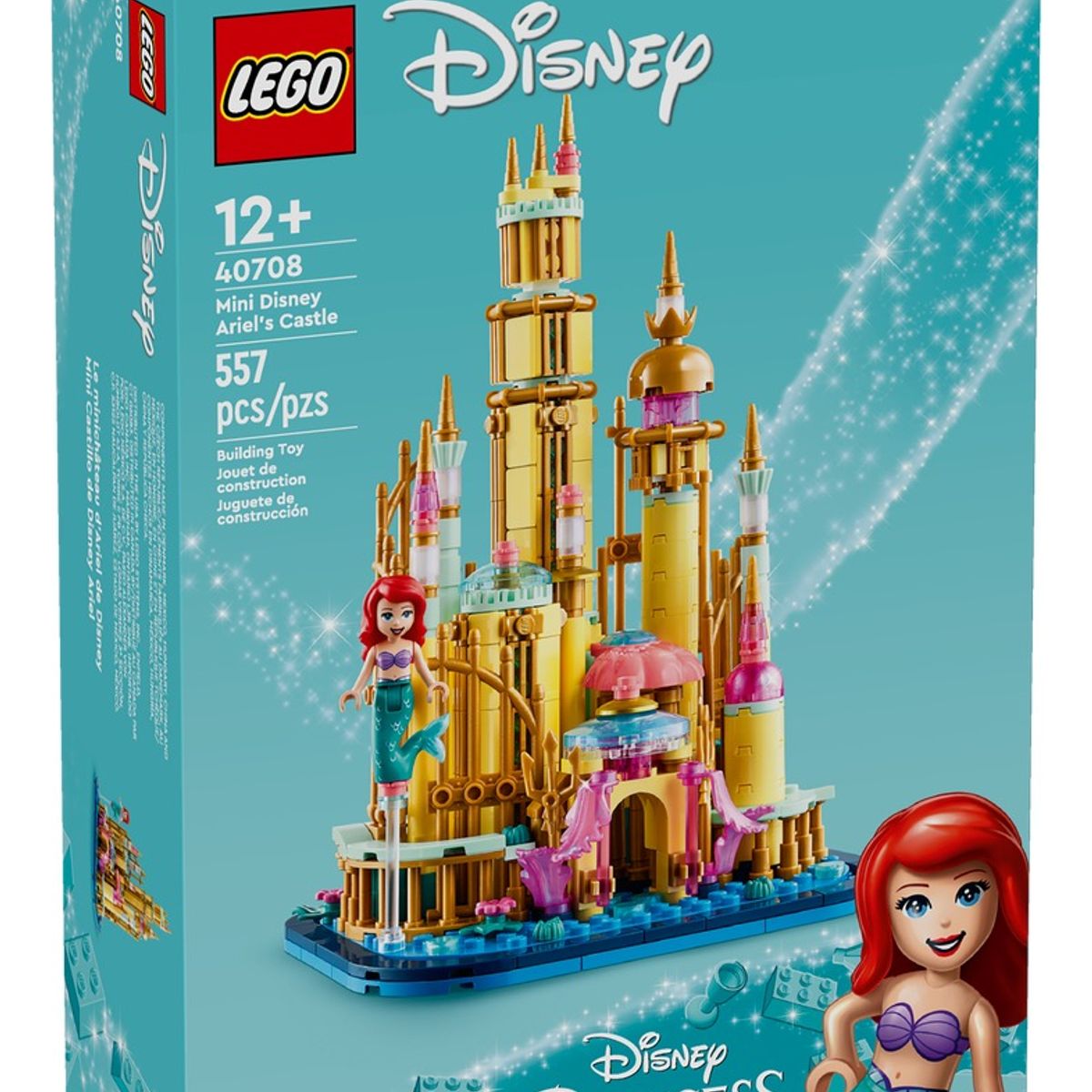 LEGO - LEGO 40708 Mini Castillo de Disney Ariel